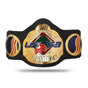 Ceintures de titre MMA de boxe de lutte en gros Ceintures de championnat personnalisées WWE Wrestling Ceinture de championnat WWF de haute qualité Ronpex - Product Image 3