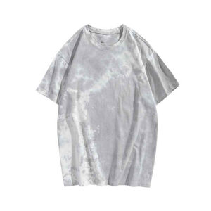 100% coton respirant hommes T-Shirt haute qualité arc-en-ciel imprimé 320 grammes coupe ample séchage rapide OEM disponible avant Logo Style - Product Image 4