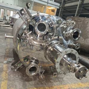 Récipient à pression du réacteur 200L de réservoir SS316 d'acier inoxydable de CGMP avec le moteur automatique pour l'état neuf de Pharma - Product Image 1