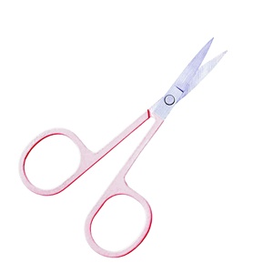 Tijeras para Dar Forma a las Cejas de Alta Calidad y Bajo Precio, Hoja Recta de Acero Inoxidable, Venta al Por Mayor ODM - Product Image 2