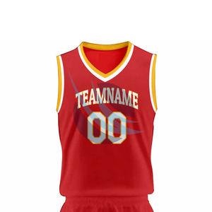 Uniforme de basket-ball personnalisé sublimé short en jersey respirant vêtements de sport OEM pour les équipes écoles Clubs commande minimale faible - Product Image 4