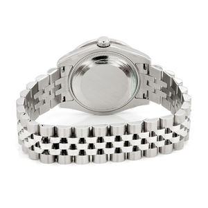 Montre de luxe pour homme en acier inoxydable avec mouvement à quartz, cadran en verre, édition limitée, sertie de moissanite VVS, style hip-hop - Product Image 6