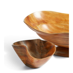 Bol de service en corne de buffle de qualité supérieure et à utiliser pour les fêtes du monde indien du métal - Product Image 5