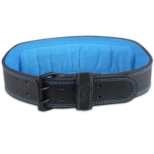 เข็มขัดหนัง PU ปรับได้สำหรับเล่นยิมเข็มขัดยกน้ำหนักปรับได้อุปกรณ์ป้องกันเอวนุ่มสบายออกแบบโลโก้ได้ตามต้องการ - Product Image 6