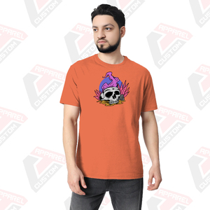 <b>Women's</b> Ultra Soft Comfortable 100% Cotton Eco-Friendly Denim Batik <b>Corduroy</b> T-<b>Shirt</b> with Patches Appliques Beading <b>for</b> Summer - Product Image 5