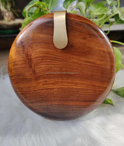 ARTESANÍA DE LUJO Bolso de mano de madera de moda vintage para mujer Bolso de mano para boda y uso diario Precio - Product Image 5