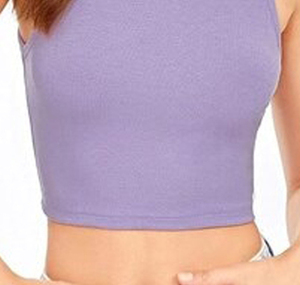 Trendy Look New Factory Outlet Mujeres Crop Top Camisetas Calidad superior Mejor artículo Mujeres Crop Top Camisetas - Product Image 6