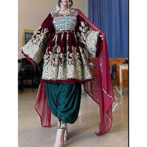 ROBES VINTAGE KUCHI AFGHAN 2025 NOUVEAUX DESIGNS ROBES FEMME AFGHANIE TAILLE ET COULEURS PERSONNALISÉES - Product Image 3