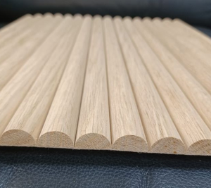 Minimalist Solid Wood Column Fluting (<b>Wrap</b>-Around) - Product Image 5