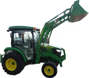 2020 JD 3039R Farm Tractor Loader with JD Quick Attach Bucket 3-Point Hitch 540 PTO E-Hydro 39 HP Diesel Engine 113 Hours