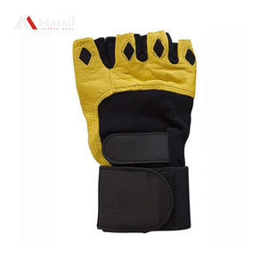 Guantes de gimnasio de entrenamiento de neopreno con logotipo personalizado para hombres y mujeres para levantamiento de pesas - Product Image 3
