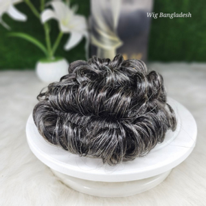 Perruque naturelle Remy Lace Closure Solution non chirurgicale de remplacement des cheveux pour les Australiens chauves - Product Image 4