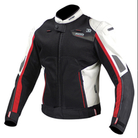 Veste de moto d'été en maille respirante Veste de course Veste de protection moto pour homme