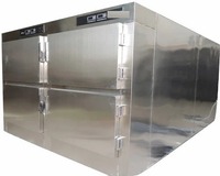 Réfrigérateur mortuaire CISCO 4 corps en acier de classe II pour stockage sécurisé des corps hospitaliers, garantie non applicable, aucun service après-vente
