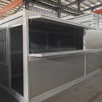 Maison préfabriquée pliable moderne et innovante BST, style tendance, conception résistante aux intempéries, maison portable multi-unités personnalisée