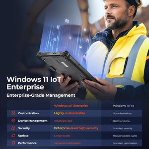 High-End robusto Windows Tablet IRT10, 10.1 "Windows 11 IoT Enterprise, i5-1235U, WiFi 6 robusto Tablet,16GB + 128GB sostituibile - Product Image 3
