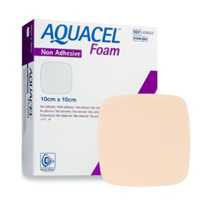 Pansement en mousse stérile absorbant pour soins des plaies 5x5 / 10x10 / 15x15 / 20x20 cm Médical