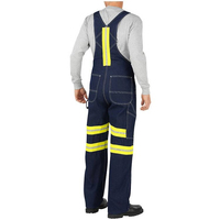 Bulwark Excel FR ComforTouch Deluxe babero aislado general mujer/hombre peto con ribete reflectante transpirable HRC4