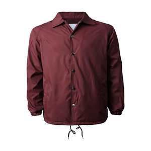 Custom DIY OEM Fall Oversize Casual Jacket Single-row Button Plus Size Men's <b>Trainer</b> Coaches Jackets - Product Image 4