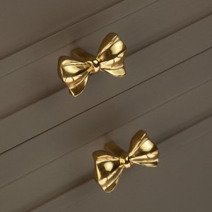 Gold brass flower knob pull cabinet drawer for home dresser door cabinet furniture decorative <b>kitchen</b> wardrobe handle knobs 2024 - Product Image 6