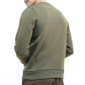 Sweat-shirt pour homme décontracté uni 2025, fabriqué au Pakistan, meilleure qualité, basiques, 100% coton molletonné respirant, hiver 200g, col rond - Product Image 6