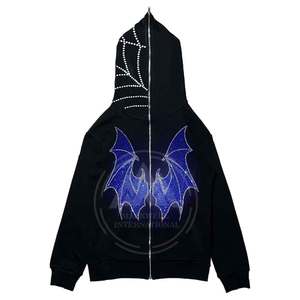 Sudaderas con cremallera directa de fábrica Nueva llegada Ropa al aire libre Sudaderas con capucha de cara completa Sudadera con capucha de color personalizado de secado rápido - Product Image 1