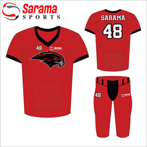 Logotipo personalizado de alta calidad, impresión por sublimación barata, diseño personalizado, fútbol americano - Product Image 3