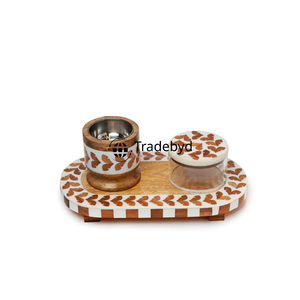 Brûleur bakhoor en bois de style traditionnel avec attrait intemporel pour une utilisation spirituelle tradebyd - Product Image 5