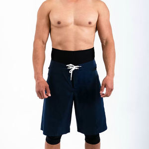 Pantalones cortos Awrah de algodón con logotipo personalizado para hombre, pantalones cortos deportivos para correr Awrah para hombre, ropa deportiva transpirable, pantalones cortos Awrah para hombre Sunnah - Product Image 1