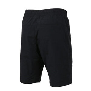 <b>Black</b> High Street Solid Stretch Training <b>Shorts</b> for <b>Men</b> Quick Dry Fabric Elastic Waist Zipper Pockets Athletic Gym - Product Image 2