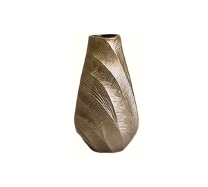 Florero moderno de latón/Cobre, florero de metal, centro de mesa para bodas, decoración de fabricante indio - Product Image 6