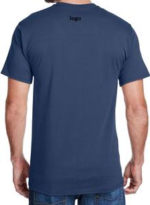Camiseta de alta calidad para hombre, camiseta de 100% algodón de secado rápido, camiseta de gimnasio de manga corta de gran tamaño para hombre de alta calidad - Product Image 4