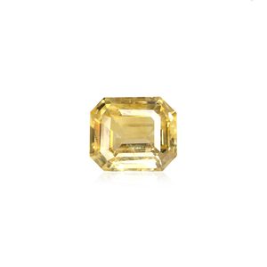 Zafiro Amarillo Natural - Gema Facetada de 9.95 Quilates, Corte Ovalado, Color Peridoto, con Alexandrita, Aguamarina, Turmalina y Marquesa - Product Image 1