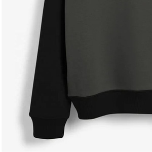 Sweat-shirt de haute qualité Logo personnalisé décontracté pull en tricot coupe ajustée hommes automne coton vieil argent Style Vintage classique - Product Image 5