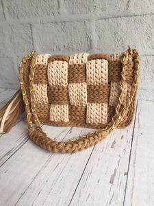 Nouveau design d'un fournisseur réputé, sac tissé à la main et fil de coton au crochet, sac de créateur, fabrication artisanale sur mesure - Product Image 5