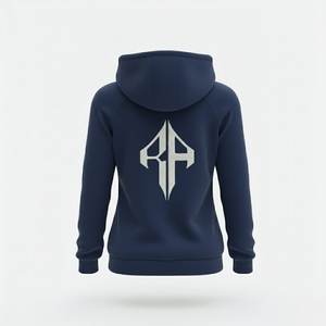 Sweat à capuche pour femme personnalisé de haute qualité, 100% coton molletonné 300g, séchage rapide, respirant, décontracté pour l'hiver, pull à capuche OEM - Product Image 3