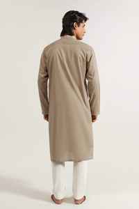 Ensembles de vêtements traditionnels pakistanais Shalwar Kameez pour hommes, coupe ajustée, séchage rapide, extensible, vente en gros - Product Image 3