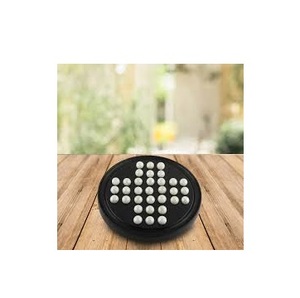 เกมโซลิแทร์ทำด้วยมือทำจากไม้สีดำสำหรับเด็กและผู้ใหญ่ - Product Image 1