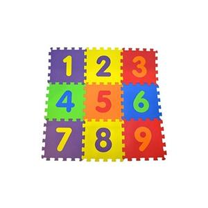 Tappetino per piastrelle di gioco numerate di grandi dimensioni Puzzle da 9 pezzi