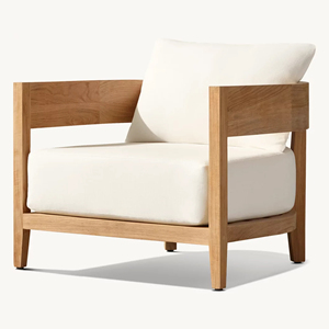Villa Luxury Teak Outdoor <b>Sofa</b> Solid Teak Wood Patio <b>Set</b> Hotel Garden <b>Sofa</b> <b>Set</b> Teak Outdoor Furniture <b>Set</b> - Nycola - Product Image 1