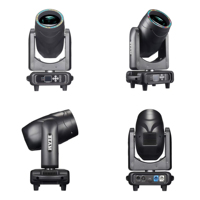 Mini 295 Beam Moving Head Light mit LED-Ring DMX512 18CH Bühnen-Disco-Beleuchtung
