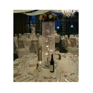 Pièce maîtresse de vase à fleurs en acrylique Pièce maîtresse de taille et de forme personnalisées pour mariage et décoration de la maison - Product Image 6