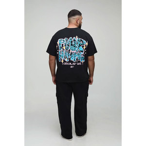 Maglietta di cotone poliestere demone <span class=keywords><strong>slayer</strong></span> per gli uomini con <span class=keywords><strong>anime</strong></span> giapponese 3d stampa digitale manica corta casual top - Product Image 5