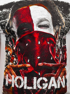 T-shirt Streetwear délavé vintage, coupe ample unisexe, coton respirant, impression personnalisée prêt-incontournable été rétro Street Tee - Product Image 5