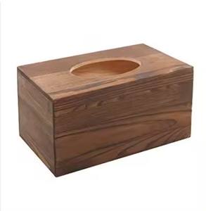 กล่องทิชชู่ไม้จริงสำหรับงานหัตถกรรมทรงสี่เหลี่ยมดีไซน์ล่าสุดทำจากวัสดุโลหะสำหรับ100% - Product Image 6