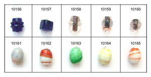 Perles de verre de type four de la plus belle conception unique pour la fabrication de bijoux Perles de verre de type four faites à la main pour la fabrication de bracelets - Product Image 3