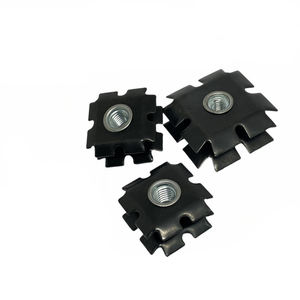 Tuerca Roscada <span class=keywords><strong>de</strong></span> Acero Inoxidable Pulido, Forma <span class=keywords><strong>de</strong></span> Estrella, <span class=keywords><strong>Girasol</strong></span>, Corona, para Conexión <span class=keywords><strong>de</strong></span> Tuberías Cuadradas, para la Industria <span class=keywords><strong>de</strong></span> la Salud y Minería - Product Image 3