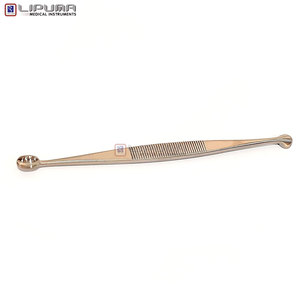 Curette à os Volkmann Double extrémité 6.25 "embouts ovales MOL manuel Instruments chirurgicaux Neuro Ortho Curetage nasal - Product Image 4