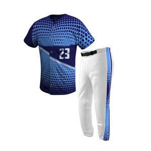 Ensemble uniforme adulte en polyester respirant avec logo personnalisé, nouveau design, vêtements de baseball et de softball avec un matériau respirant confortable - Product Image 2