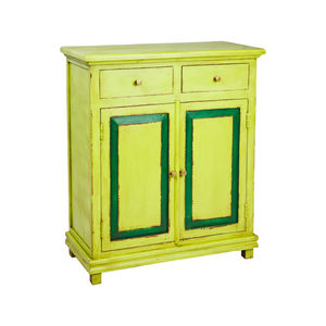 Green New Best Mango Wood Cabinet Modern Handmade Eco-Friendly Water Resistant Multi-Purpose <b>Storage</b> <b>Unit</b> OEM/ODM Exporter - Product Image 2
